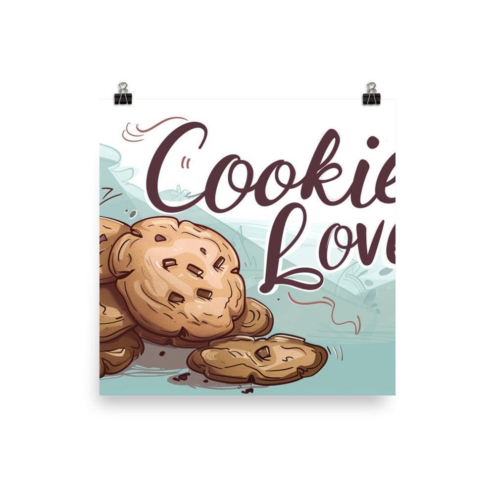 Cookie Lover's Delight Hand-Drawn Art Poster - Oh Posters