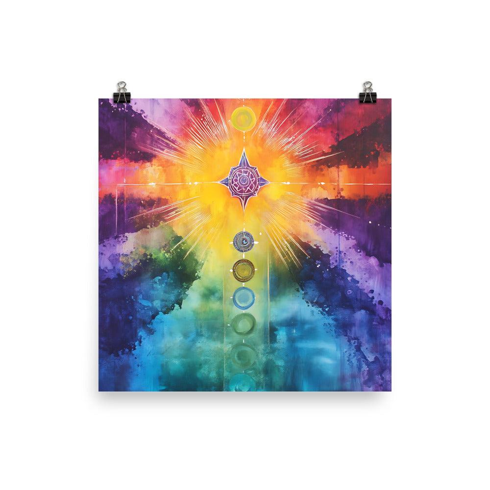 Boho Chakra Energy Vibes for Spiritual Journey Poster - Oh Posters