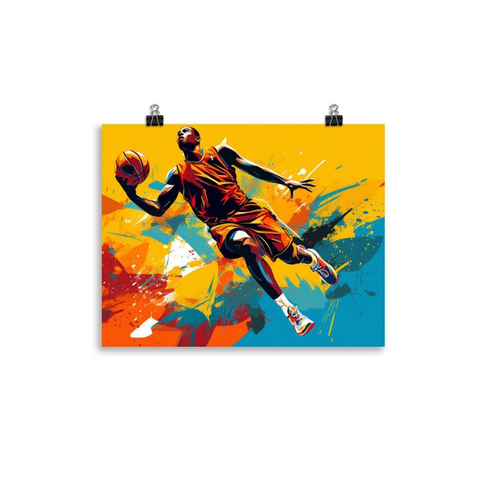 Cosmic Dunk Basketball Fantasy Poster - Oh Posters