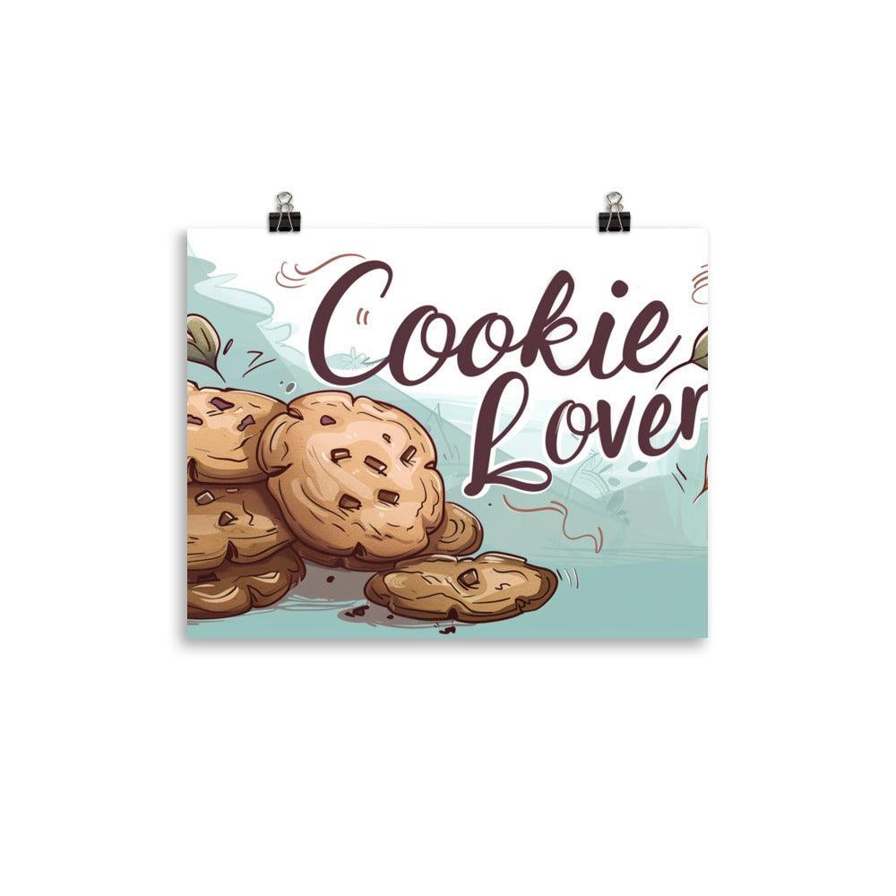 Cookie Lover's Delight Hand-Drawn Art Poster - Oh Posters