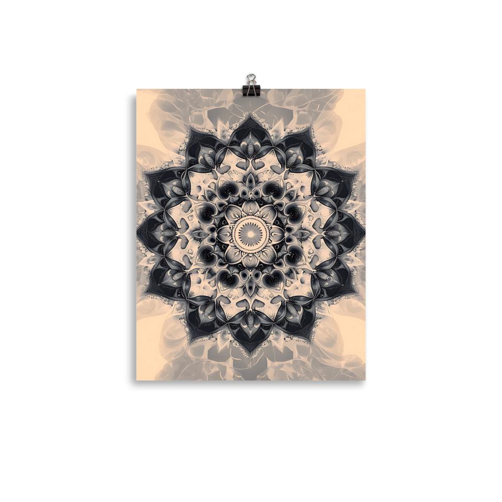 Intricate Boho Mandala Bliss for Meditation Enthusiasts Poster - Oh Posters