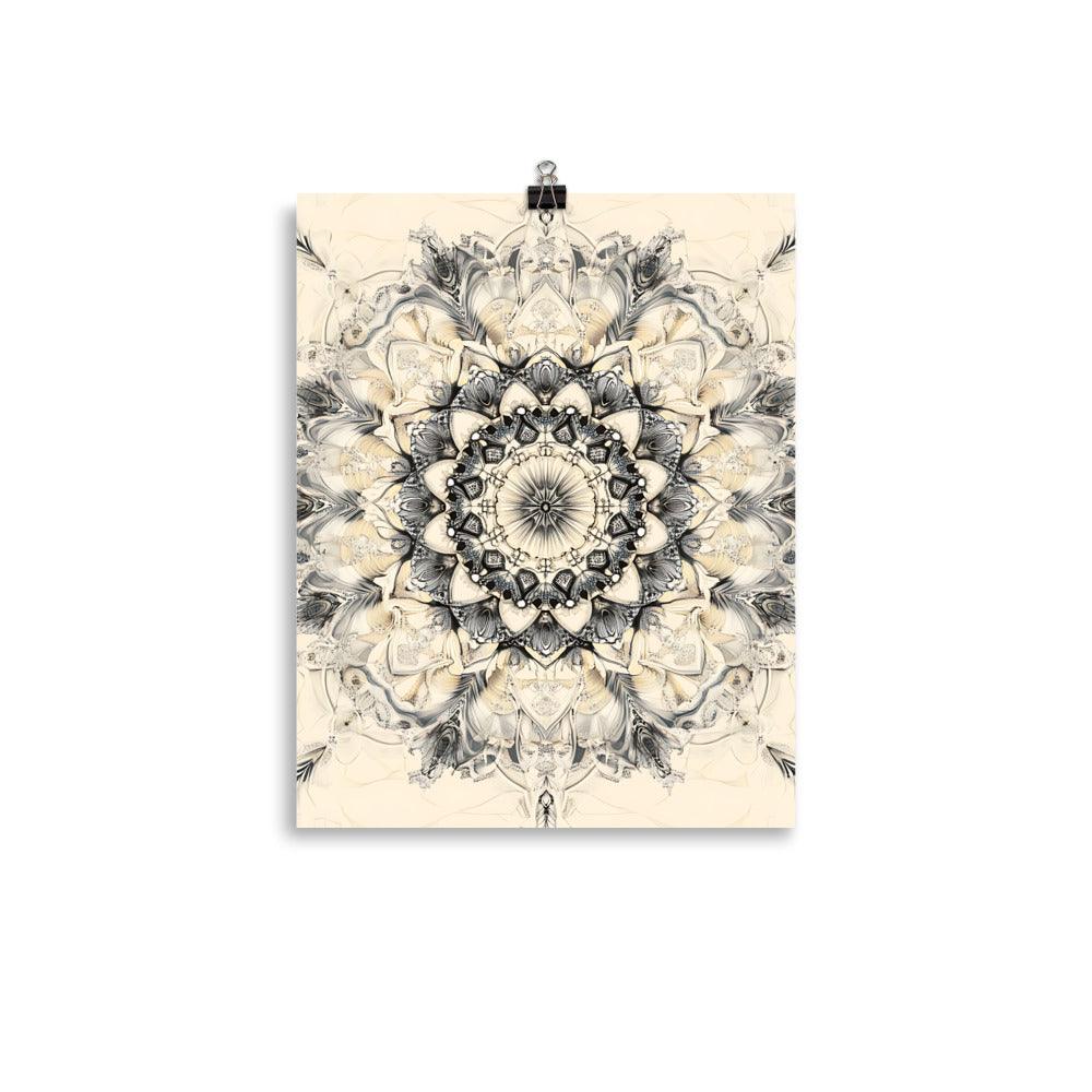 Intricate Boho Mandala Art for Creative Souls Seeking Serenity and Balance Poster - Oh Posters