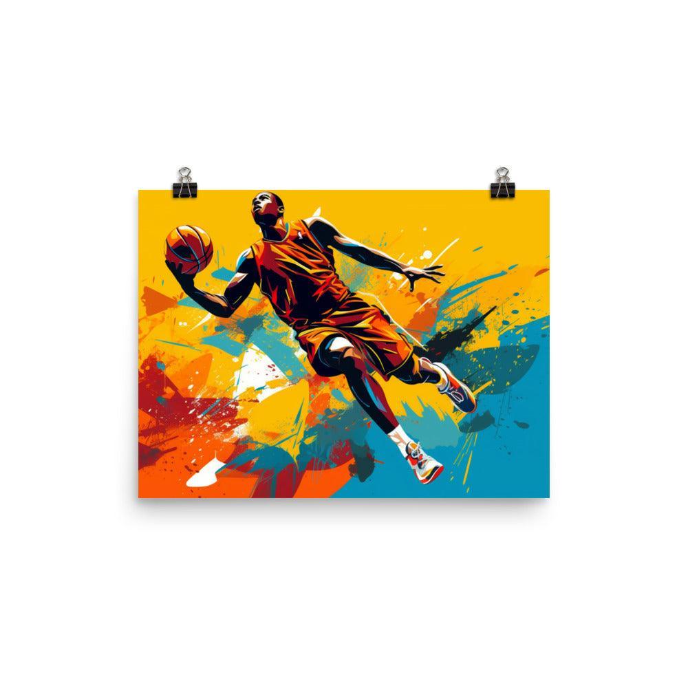 Cosmic Dunk Basketball Fantasy Poster - Oh Posters