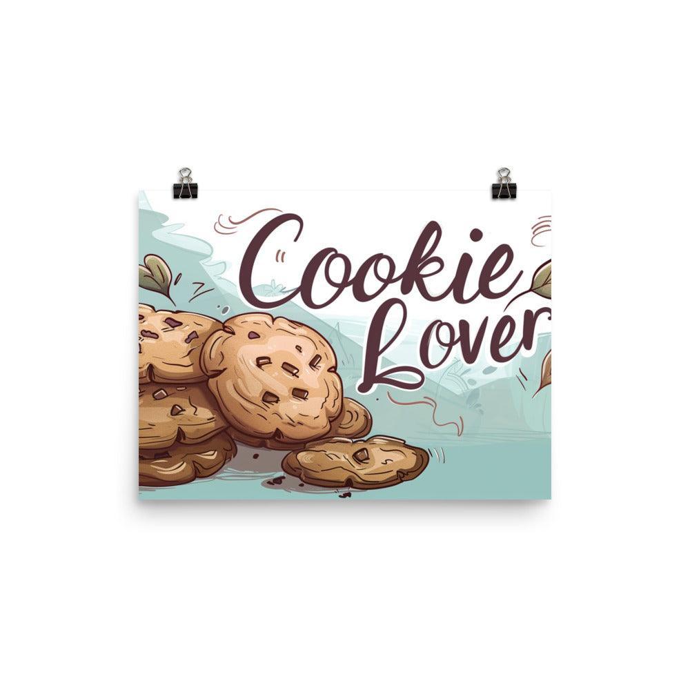 Cookie Lover's Delight Hand-Drawn Art Poster - Oh Posters