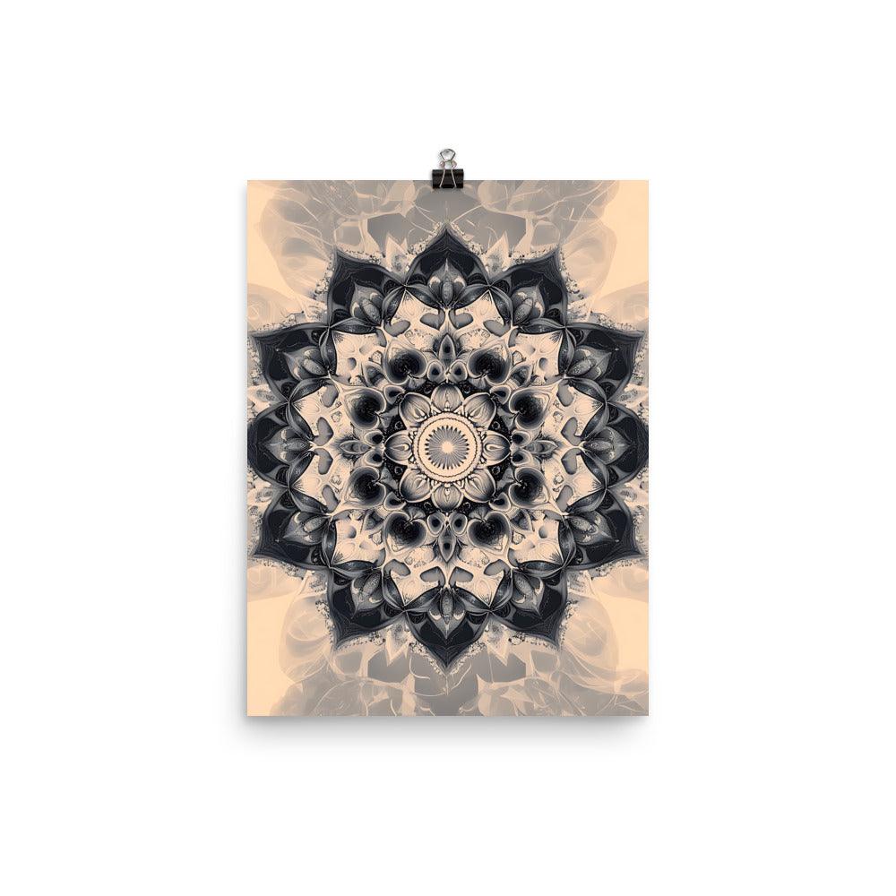 Intricate Boho Mandala Bliss for Meditation Enthusiasts Poster - Oh Posters