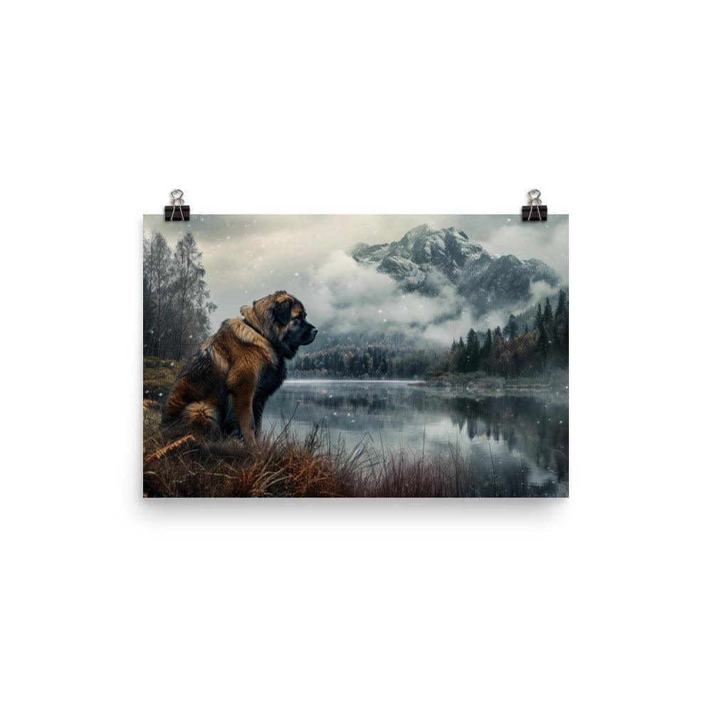 Estrela Mountain Dog Majestic Nature Landscape Poster - Oh Posters