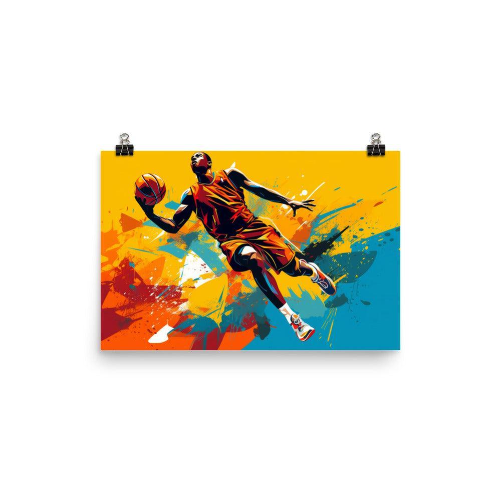 Cosmic Dunk Basketball Fantasy Poster - Oh Posters