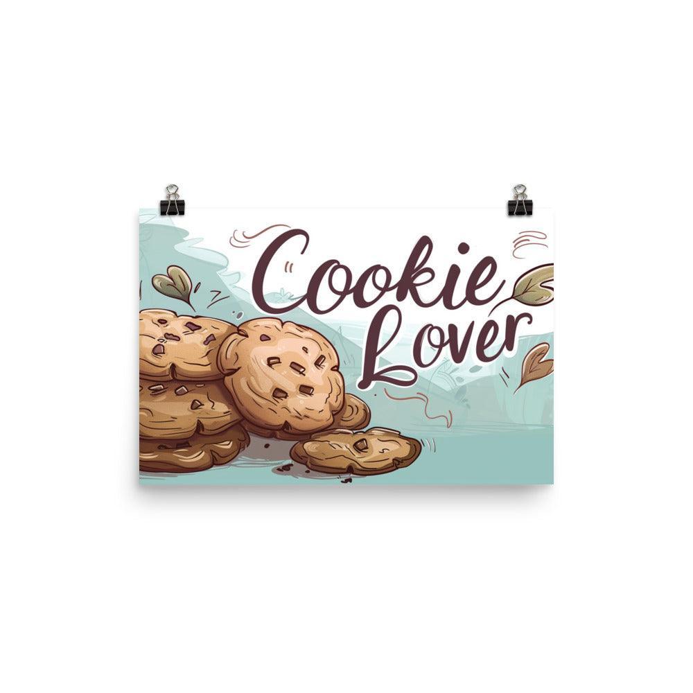 Cookie Lover's Delight Hand-Drawn Art Poster - Oh Posters