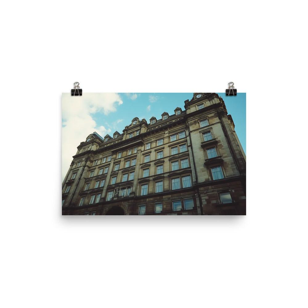 Historic Architecture of Manchester Skyline Beauty Captured Poster - Oh Posters