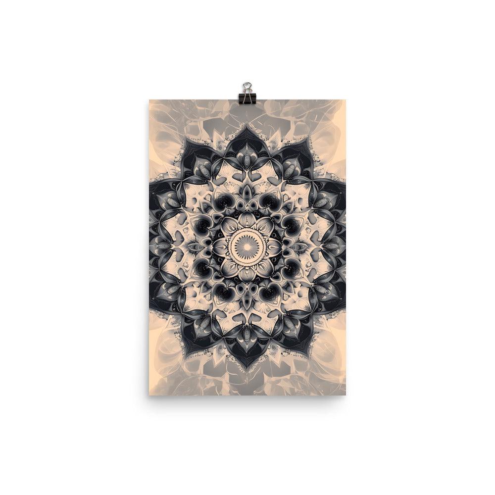 Intricate Boho Mandala Bliss for Meditation Enthusiasts Poster - Oh Posters