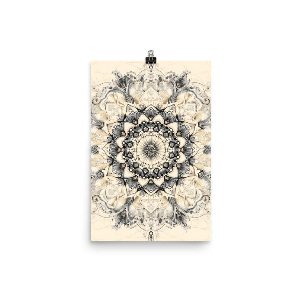 Intricate Boho Mandala Art for Creative Souls Seeking Serenity and Balance Poster - Oh Posters