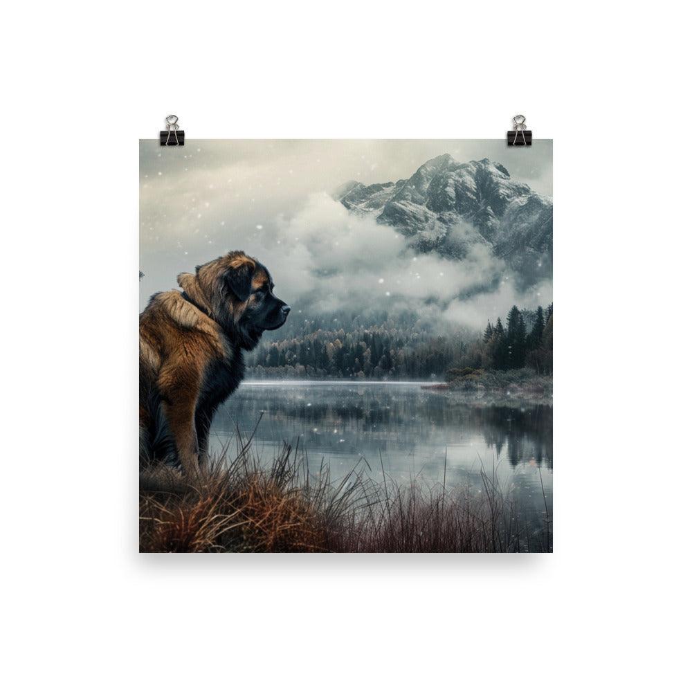 Estrela Mountain Dog Majestic Nature Landscape Poster - Oh Posters