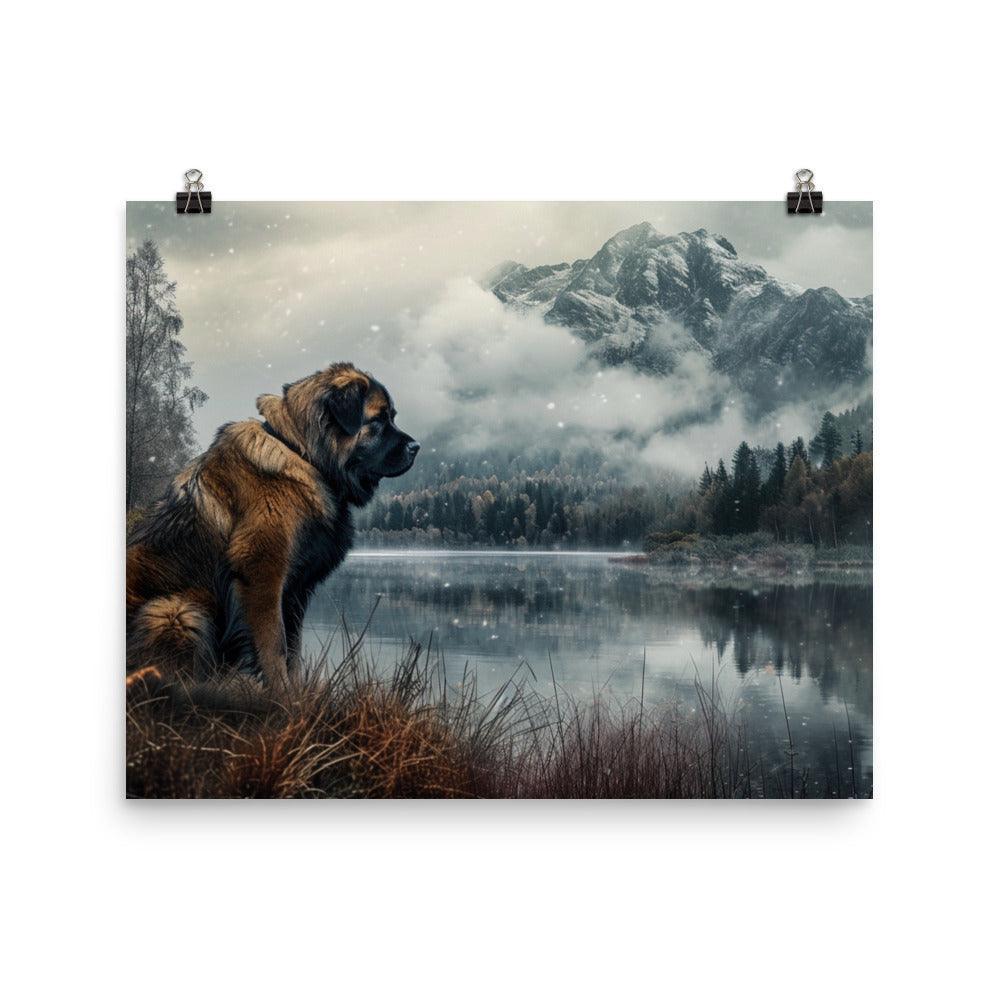 Estrela Mountain Dog Majestic Nature Landscape Poster - Oh Posters