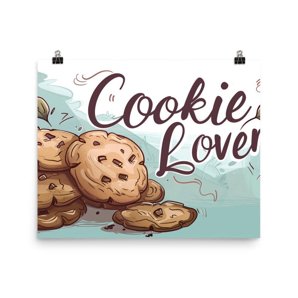 Cookie Lover's Delight Hand-Drawn Art Poster - Oh Posters