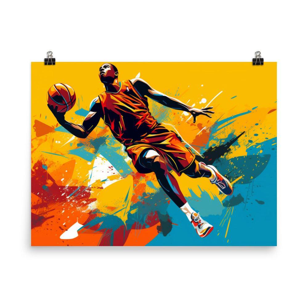 Cosmic Dunk Basketball Fantasy Poster - Oh Posters