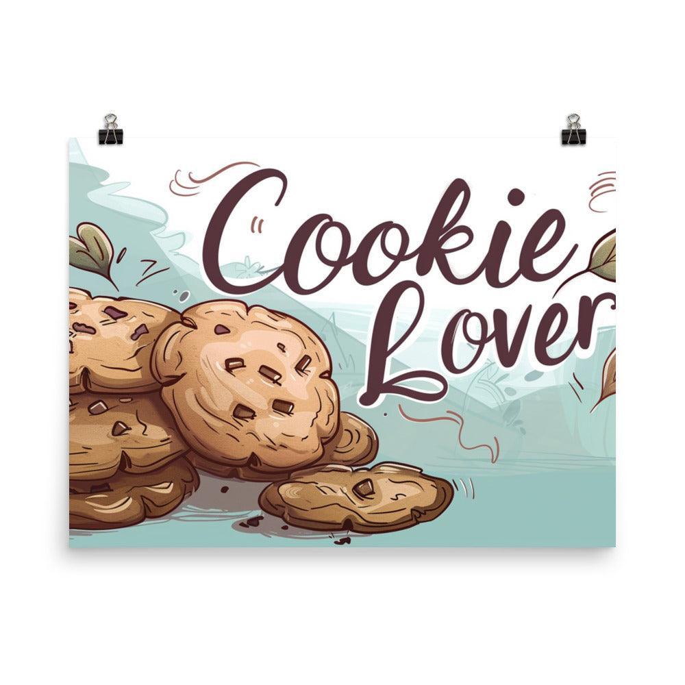 Cookie Lover's Delight Hand-Drawn Art Poster - Oh Posters