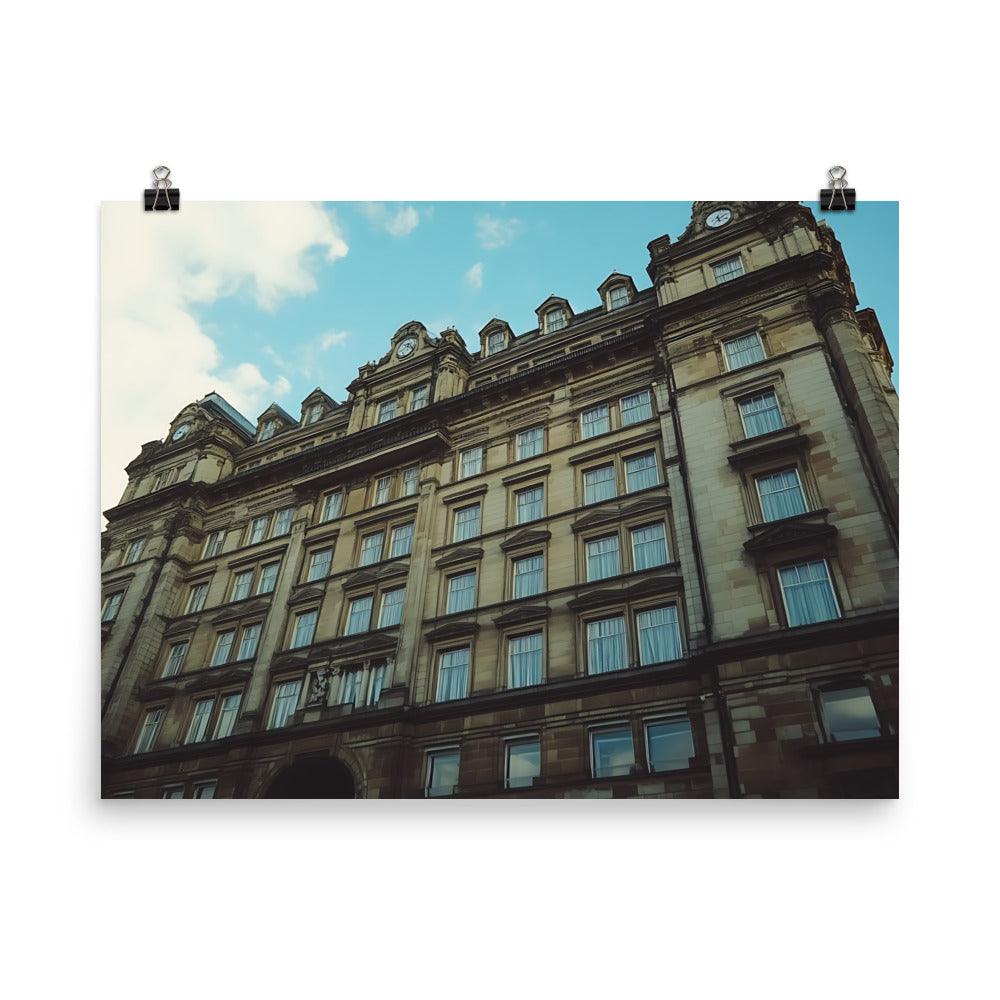 Historic Architecture of Manchester Skyline Beauty Captured Poster - Oh Posters