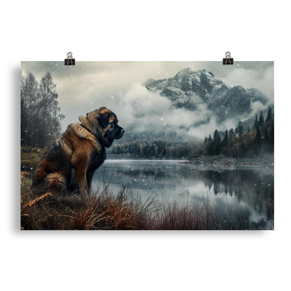 Estrela Mountain Dog Majestic Nature Landscape Poster - Oh Posters