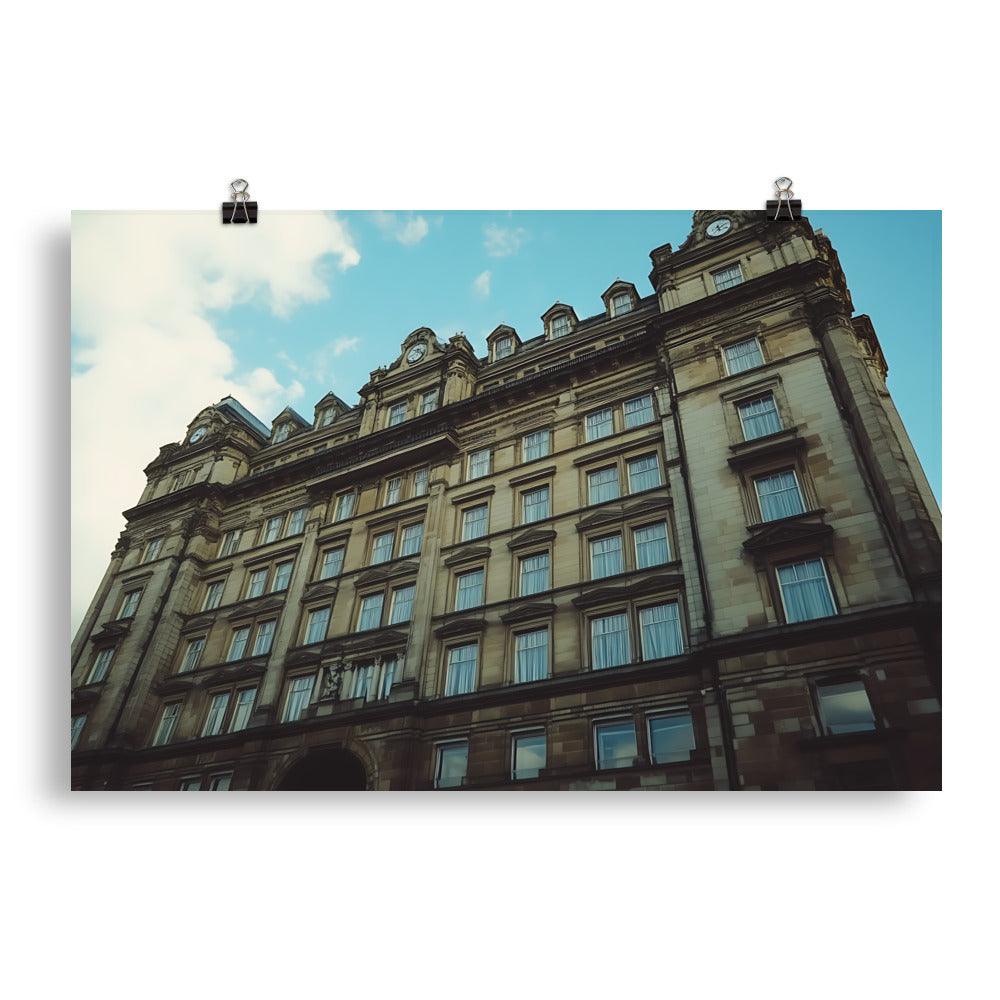 Historic Architecture of Manchester Skyline Beauty Captured Poster - Oh Posters