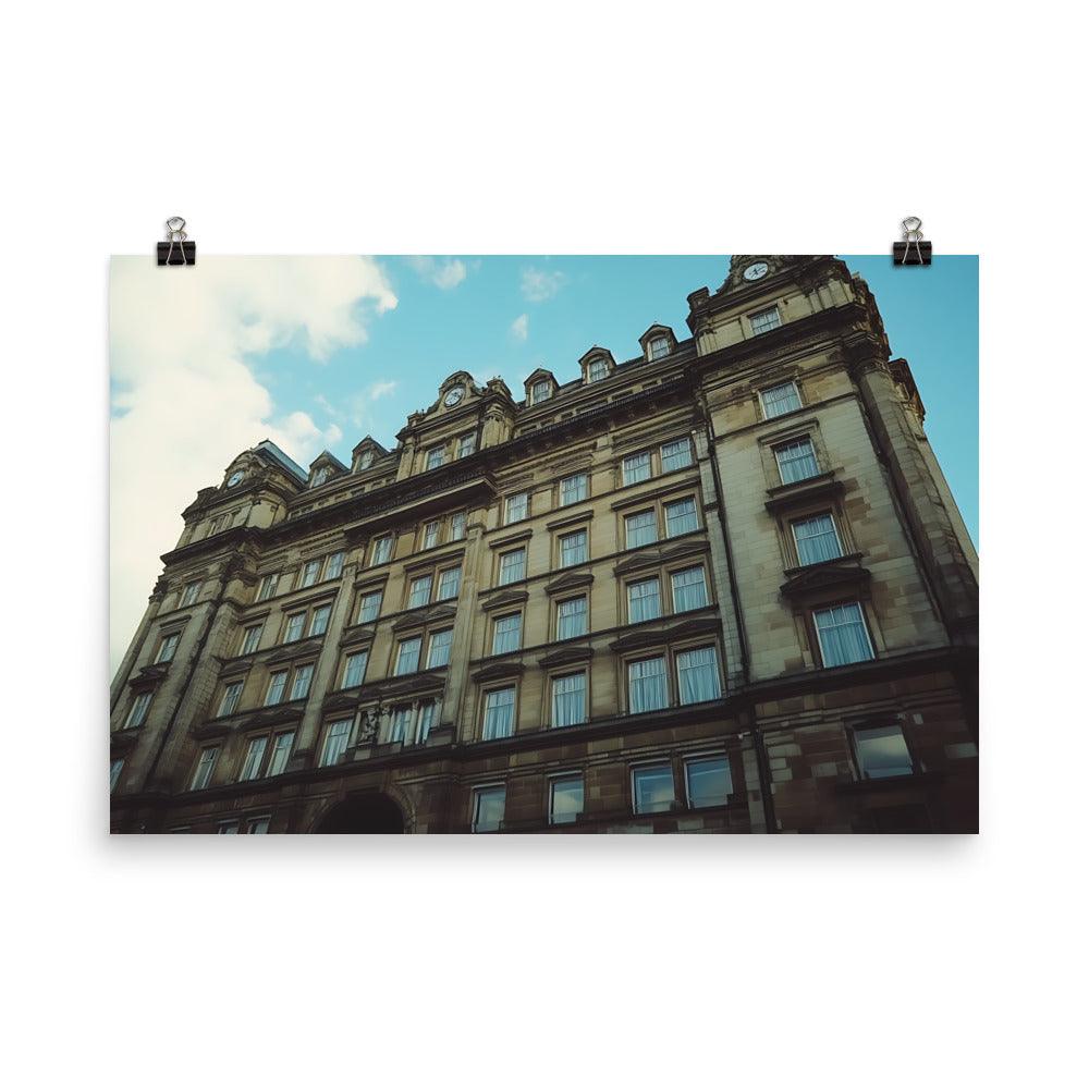 Historic Architecture of Manchester Skyline Beauty Captured Poster - Oh Posters