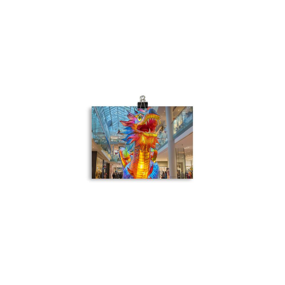Vibrant Manchester Dragon Festival Celebration Poster - Oh Posters