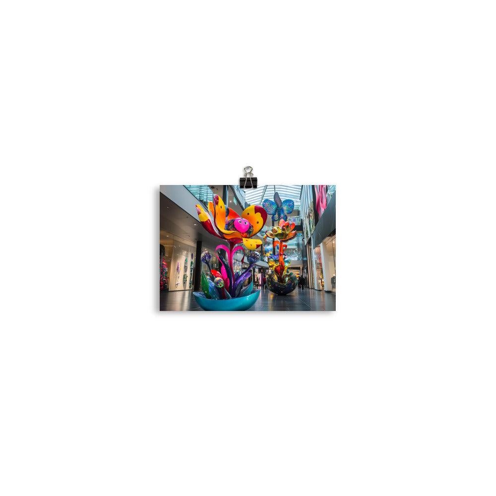 Vibrant Manchester Floral Magic Poster - Oh Posters