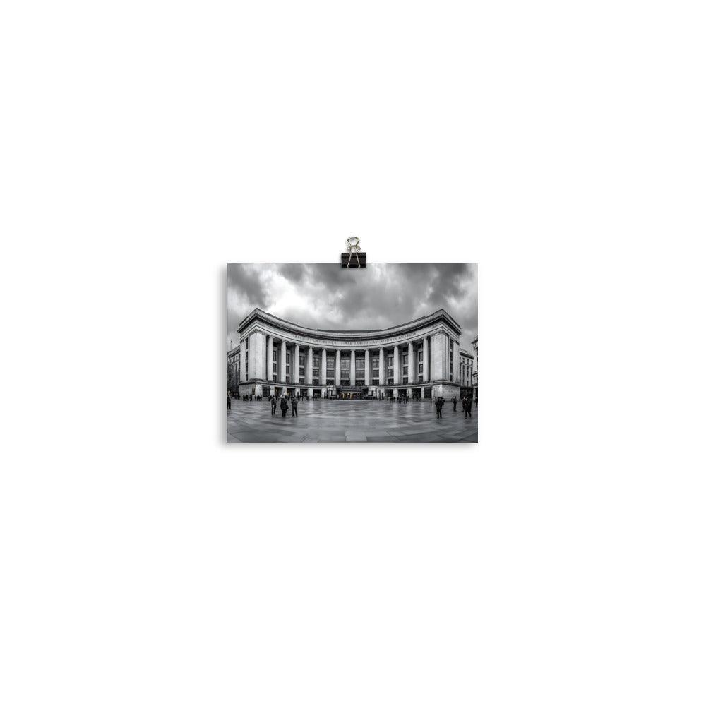 Manchester Iconic Architecture Urban Landscape Enthusiasts Poster - Oh Posters