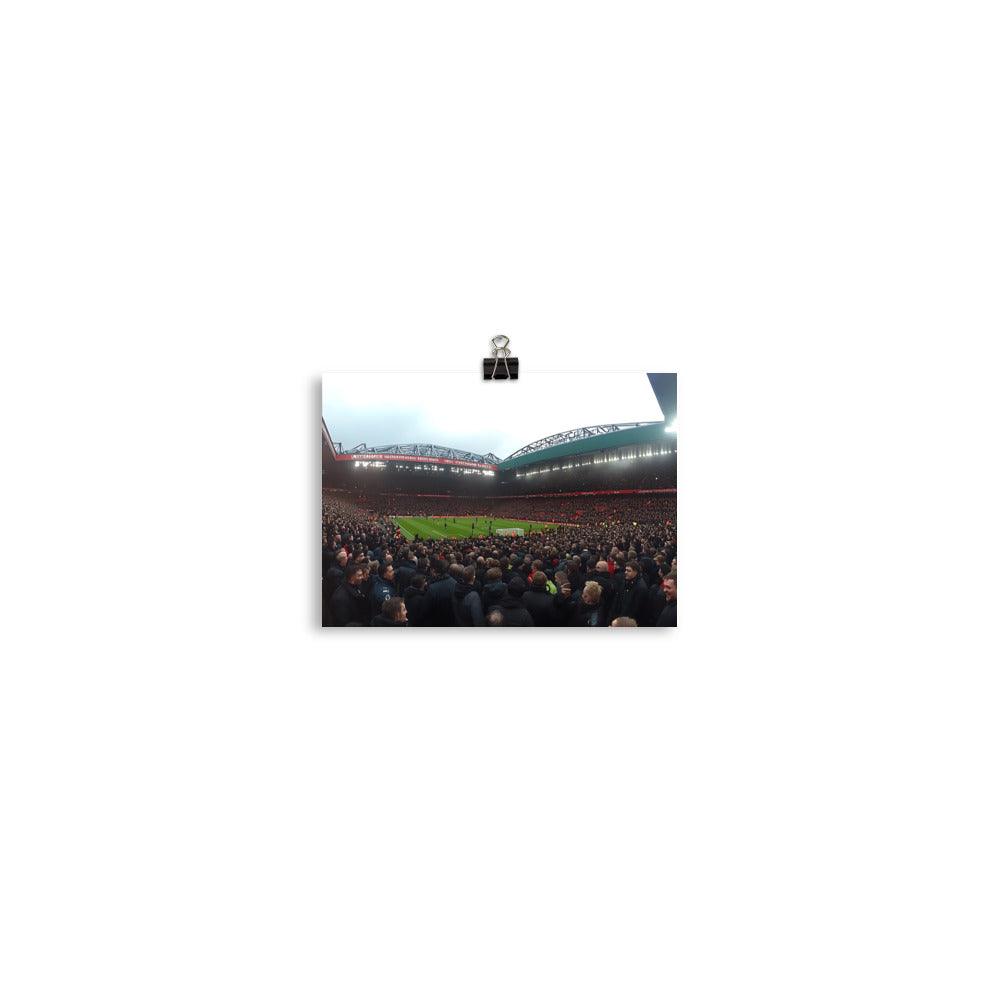Manchester Football Fans Stadium View Enthusiasm Poster - Oh Posters