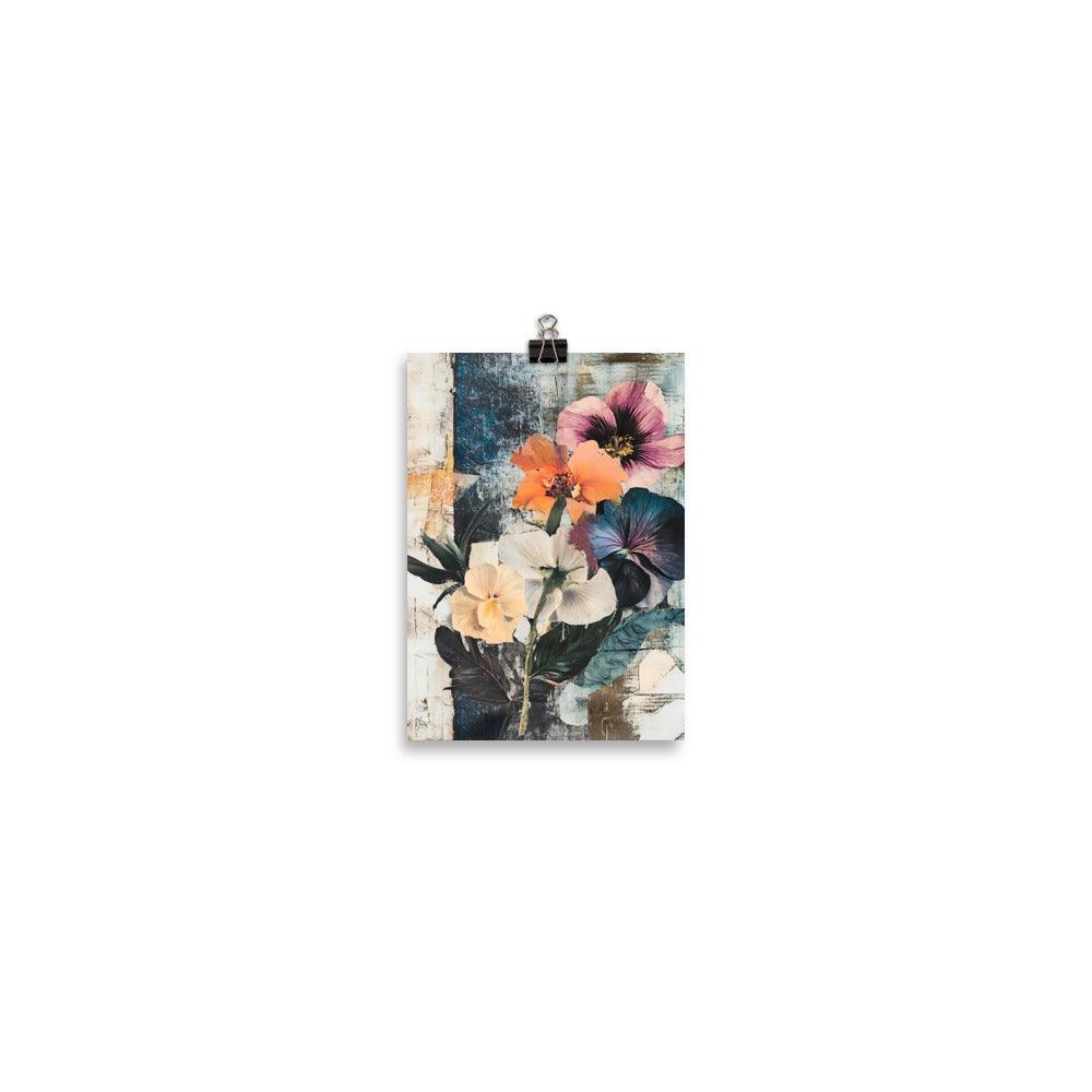 Boho Floral Abstract Vibes Poster - Oh Posters