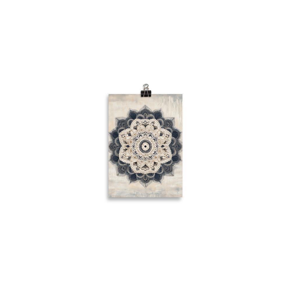 Intricate Boho Mandala Art for Peaceful Vibes Poster - Oh Posters