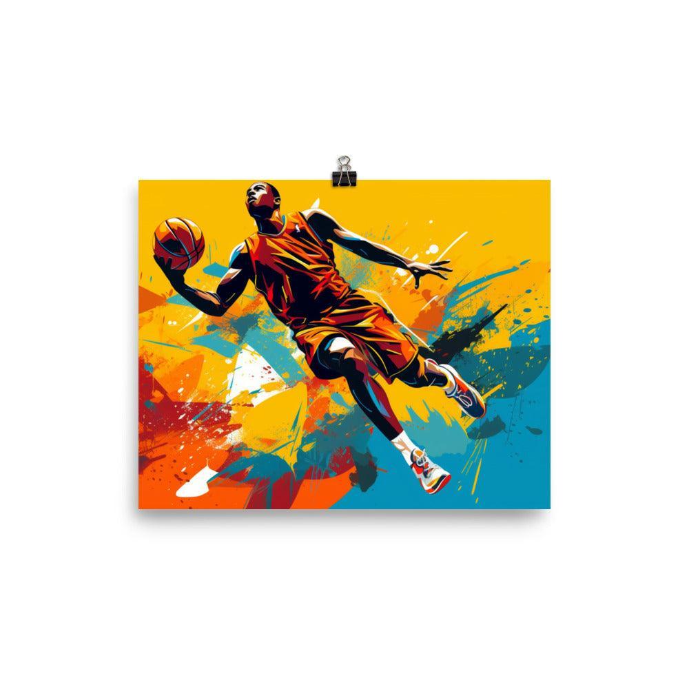 Cosmic Dunk Basketball Fantasy Poster - Oh Posters