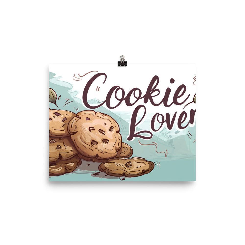 Cookie Lover's Delight Hand-Drawn Art Poster - Oh Posters