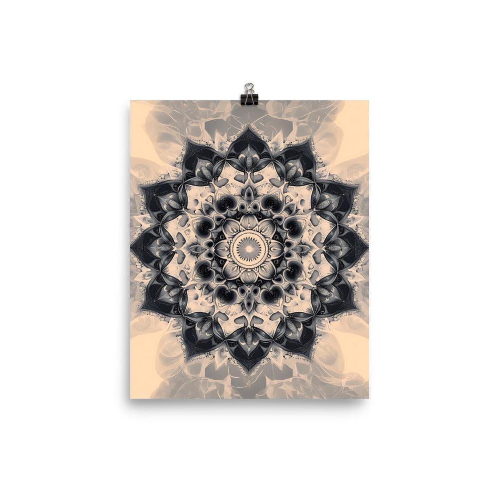 Intricate Boho Mandala Bliss for Meditation Enthusiasts Poster - Oh Posters