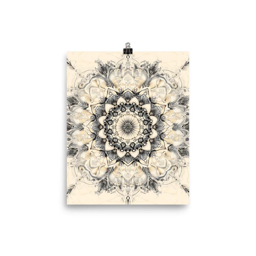 Intricate Boho Mandala Art for Creative Souls Seeking Serenity and Balance Poster - Oh Posters